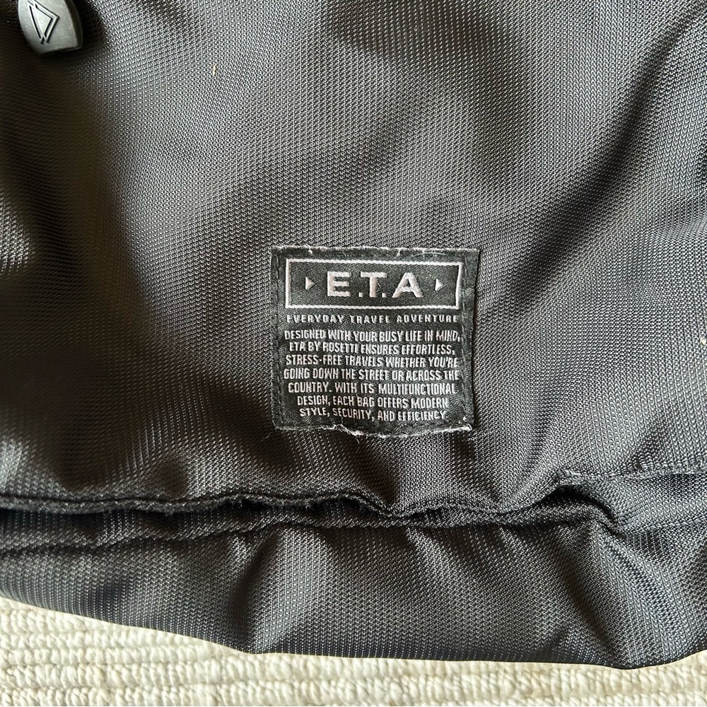 E.T.A Charcoal Crossbody Bag